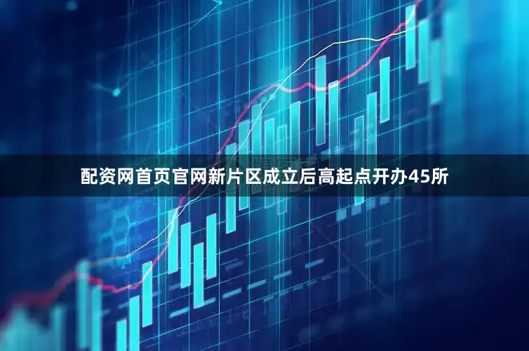 配资网首页官网新片区成立后高起点开办45所